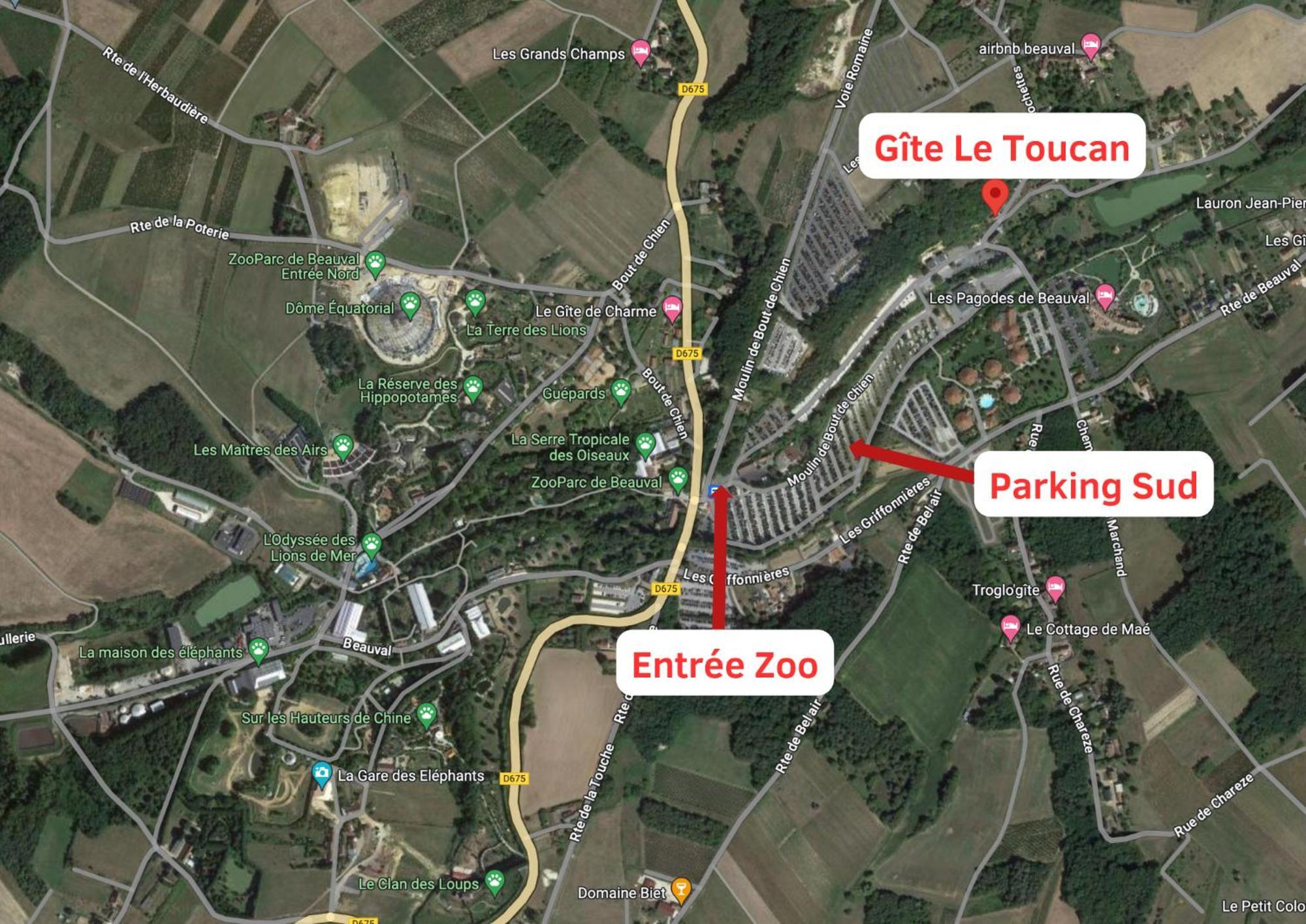 Le Toucan Hébergement de vacances Saint-Aignan (Loir-et-Cher)